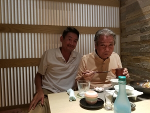 長山克也教授と島野院長